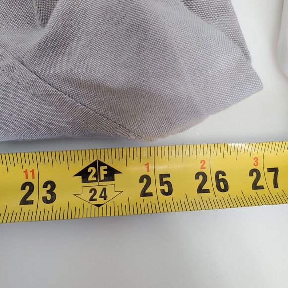 Lululemon Mens On Time Button Up Chest Pocket Shirt size L Gray Travel Office - Picture 9 of 10